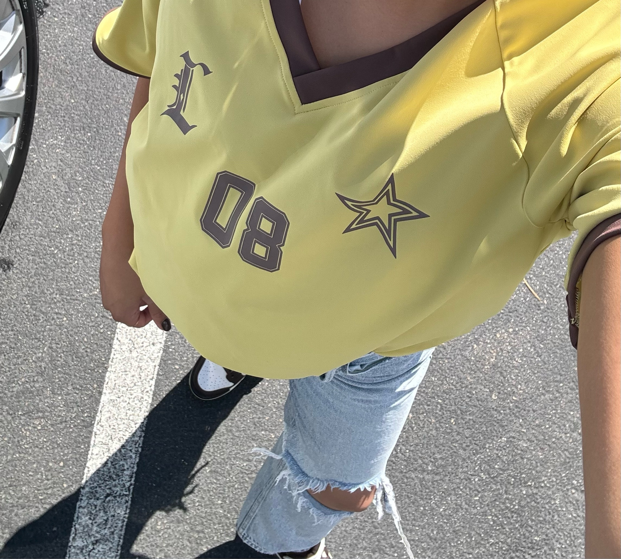 Loving the Jersey trend 🤎💛 

