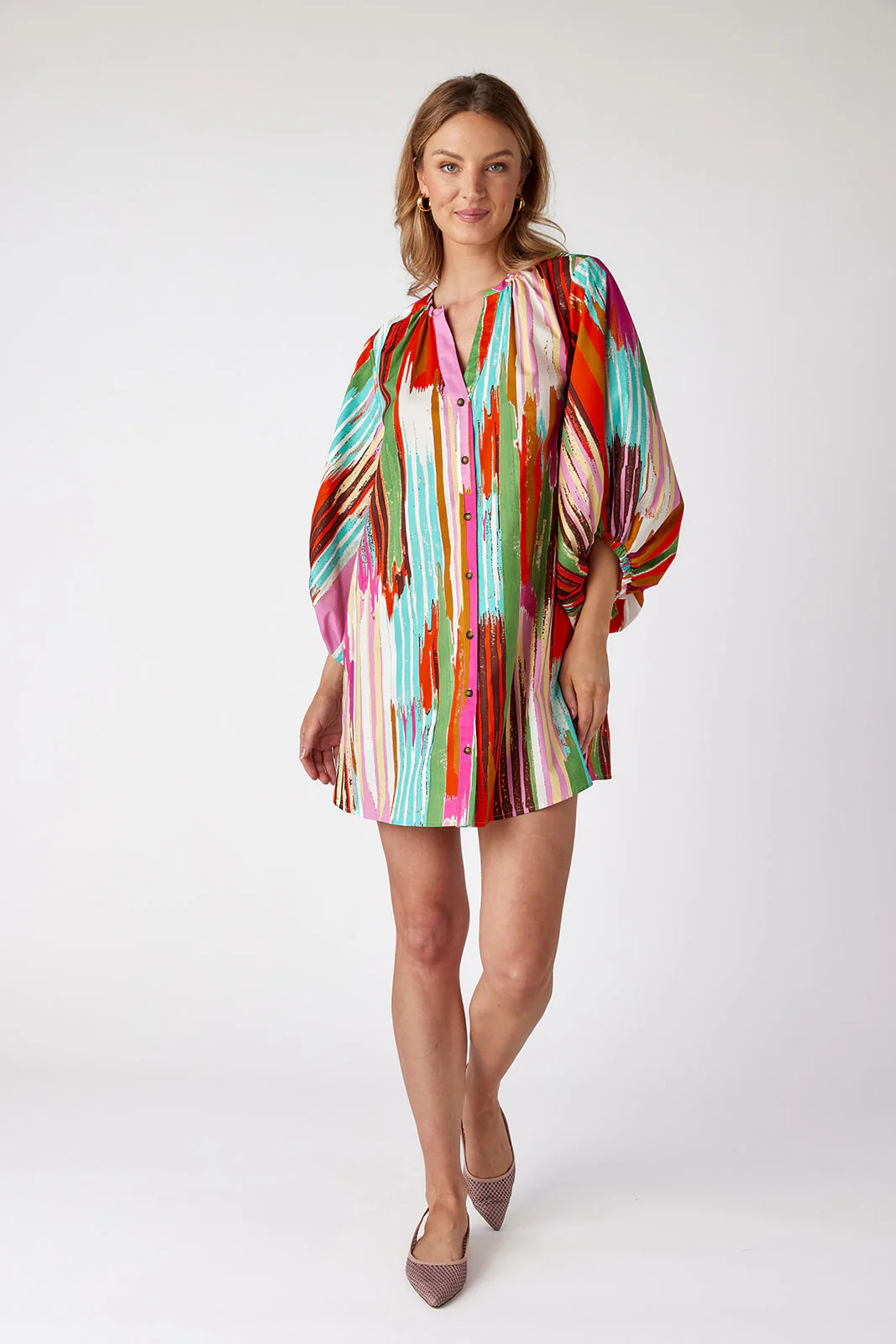 Liv Dress in Vintage Ikat | CROSBY by Mollie Burch | CROSBY by Mollie Burch
