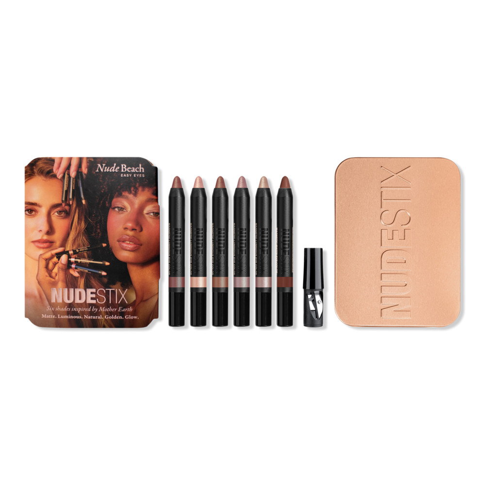 NUDESTIX Nude Beach 6-Piece Eye Pencil Kit | Ulta