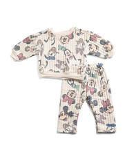 Infant Girls 2pc Minnie Mouse Pants Set | Baby | Marshalls | Marshalls