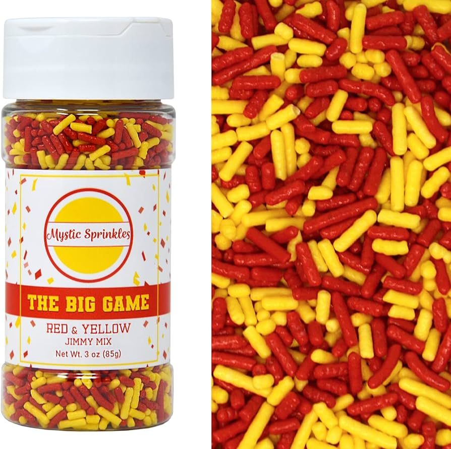 Mystic Sprinkles The Big Game Jimmy Mix 3oz Bottle (Red & Yellow) | Amazon (US)