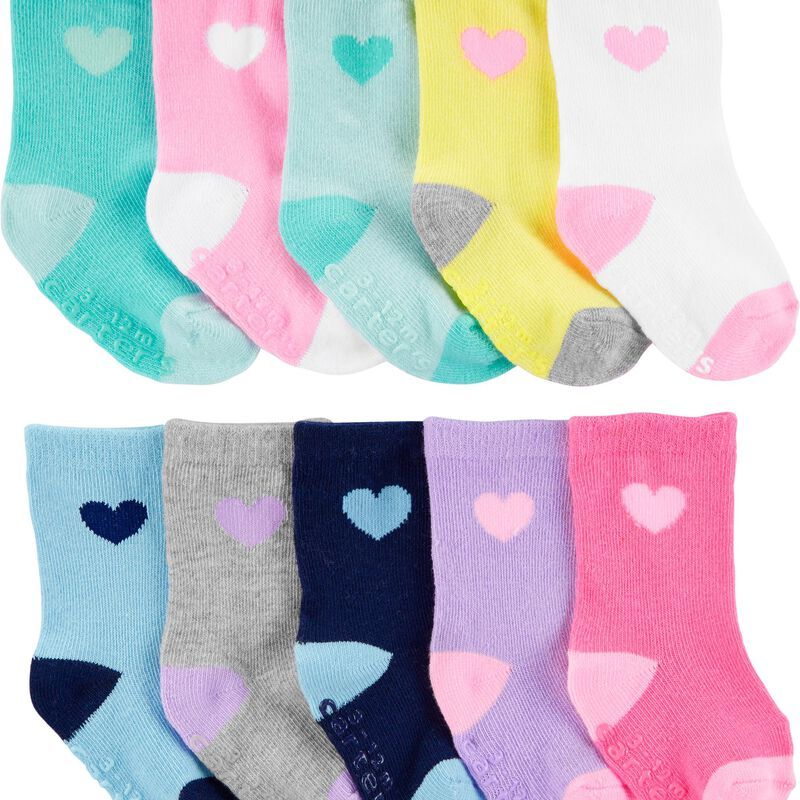 10-Pack Crew Socks | Carter's