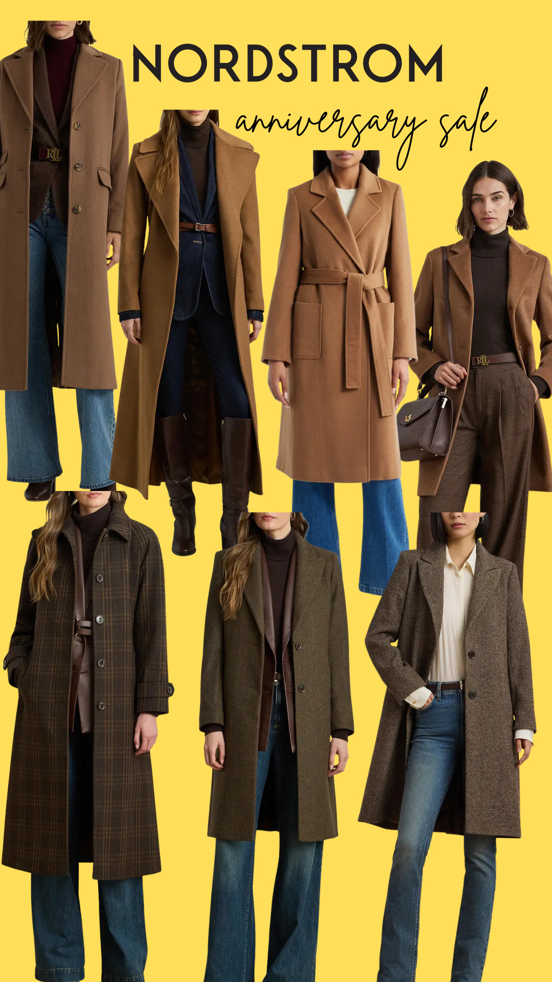 Nordstrom Anniversary Sale for Autumns, brown coats, trench, long coat, wool coat, tweed coat, Dark brown, Olive, camel, tie wast coat, pea coat, workwear, classic style, fall coat

True Autumn, Dark Autumn, Soft Autumn, Spring, Warm Autumn, HOC Autumn, House of Colour Autumn 

 

#LTKSeasonal #LTKMidsize #LTKWorkwear