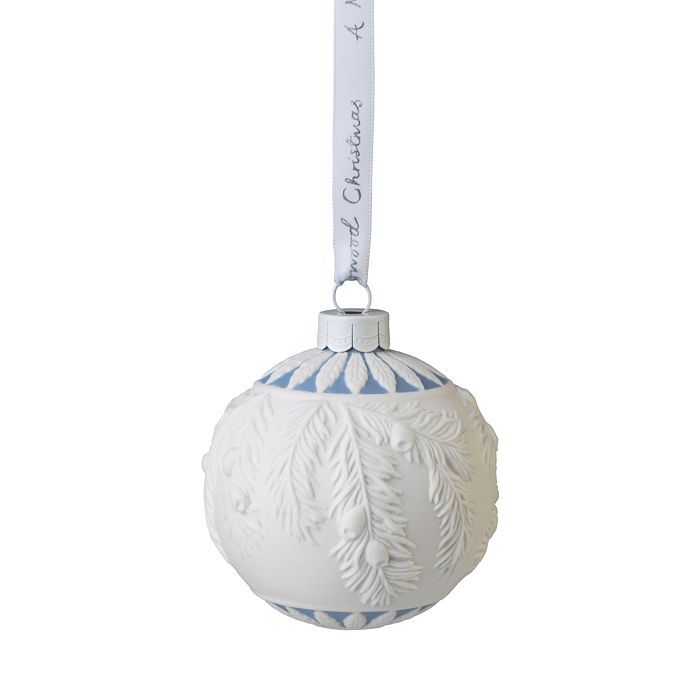 Frosted Mistletoe Bauble Ornament | Bloomingdale's (US)