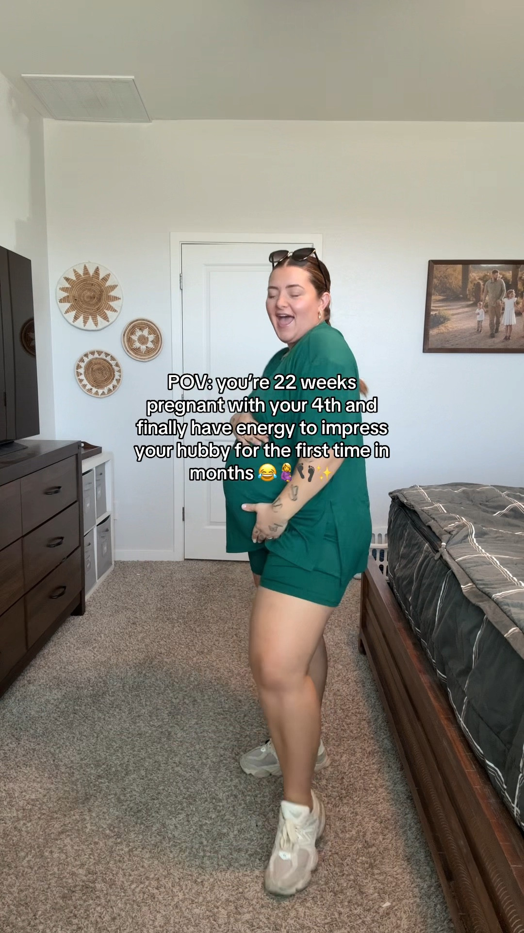 Ootd 🫶🏼🤎 wearing a XXL but if I wasn’t pregnant I would have just ordered a XL!! 

#LTKStyleTip #LTKFindsUnder50 #LTKMidsize