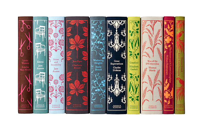 Set of 10 Penguin Classics Books - Juniper Books | One Kings Lane