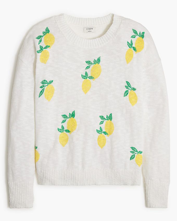 Lemon beach pullover sweater | J.Crew Factory
