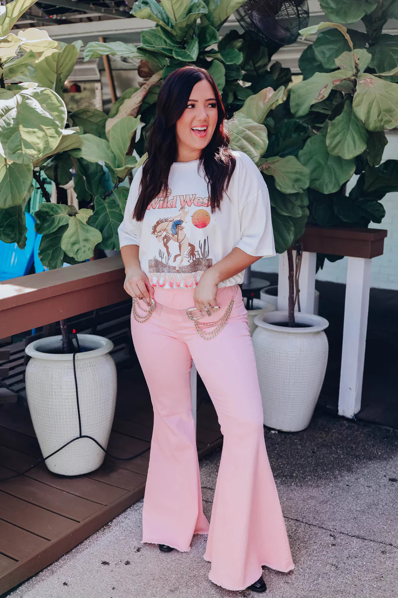 Wild West Graphic Tee - Ivory | Whiskey Darling Boutique