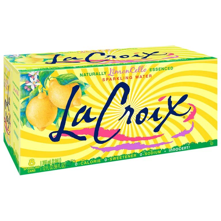 LaCroix Sparkling Water, LimonCello 8pk/ 12 fl oz - Walmart.com | Walmart (US)