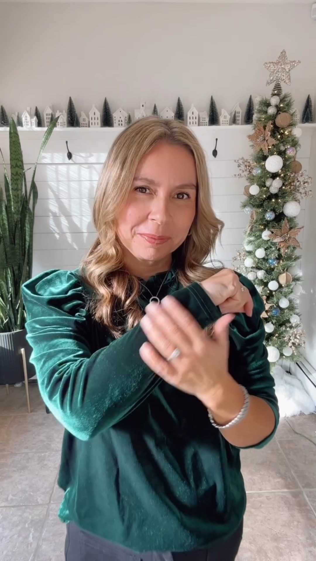 Holiday outfit idea! I'm wearing a medium in the jeans and velvet top. I linked similar tops because mine is almost sold out. Cute for a Christmas party, Amazon fashion 


#LTKHoliday #LTKFindsUnder50 #LTKOver40 #LTKMidsize #LTKFindsUnder50 #LTKHoliday