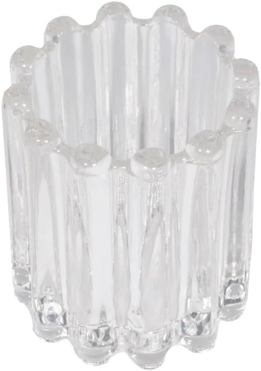 Clear Remi Reeded Votive — by Alice Lane Home Collection — Sophisticated Amber Color — Clas... | Amazon (US)
