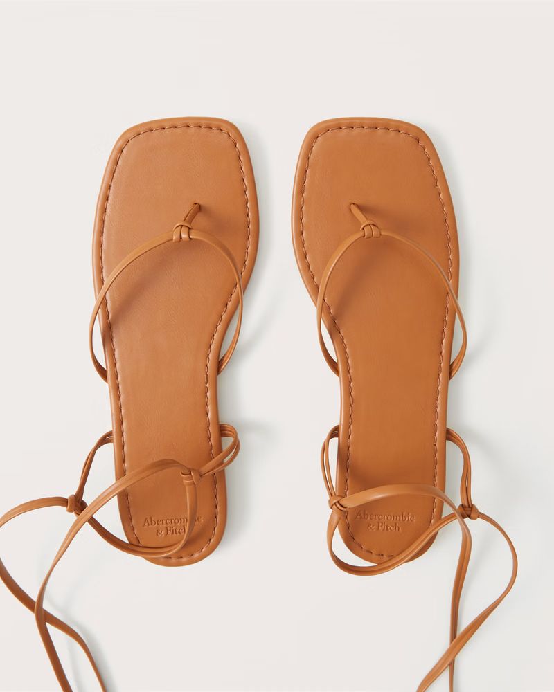 Resort Strappy Sandals | Abercrombie & Fitch (US)