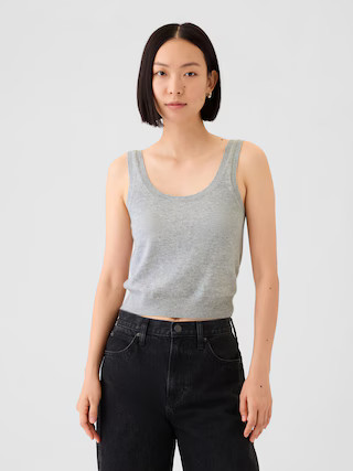 CashSoft Cropped Tank Top | Gap (US)