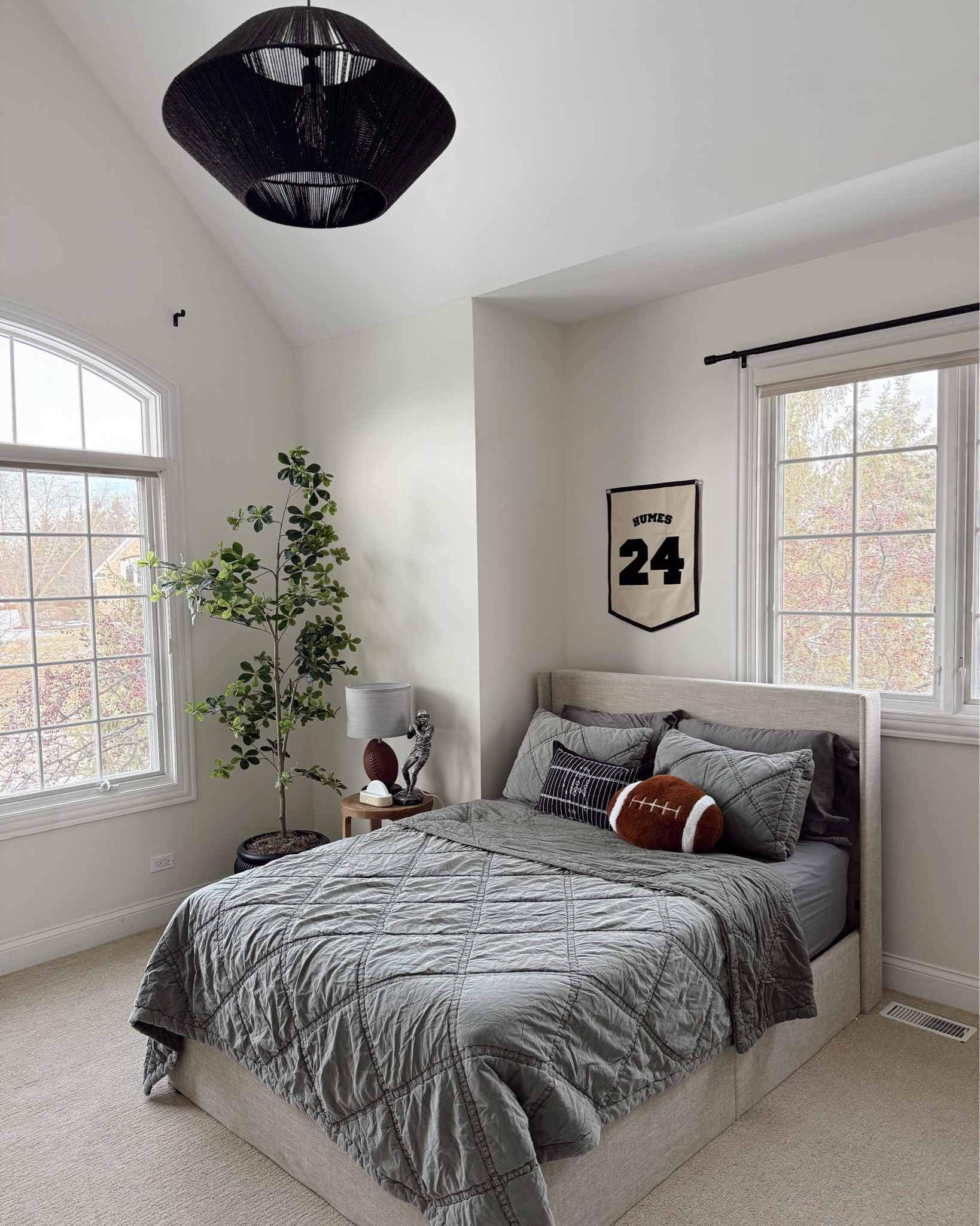 Our son’s teen bedroom 🏈🫶🏼✨

Teen room, teen bedroom, boys bedroom, boy room, boy room inspo, bedroom decor, for the home, inspire, pottery barn, wayfair bed, storage bed, green, football bedroom, Super Bowl, Chicago, suburb, mom life, boy mom, day in my life, room tour, cozy bedroom, playroom, boys room decor 

#LTKFindsUnder50 #LTKmomlife #LTKHome