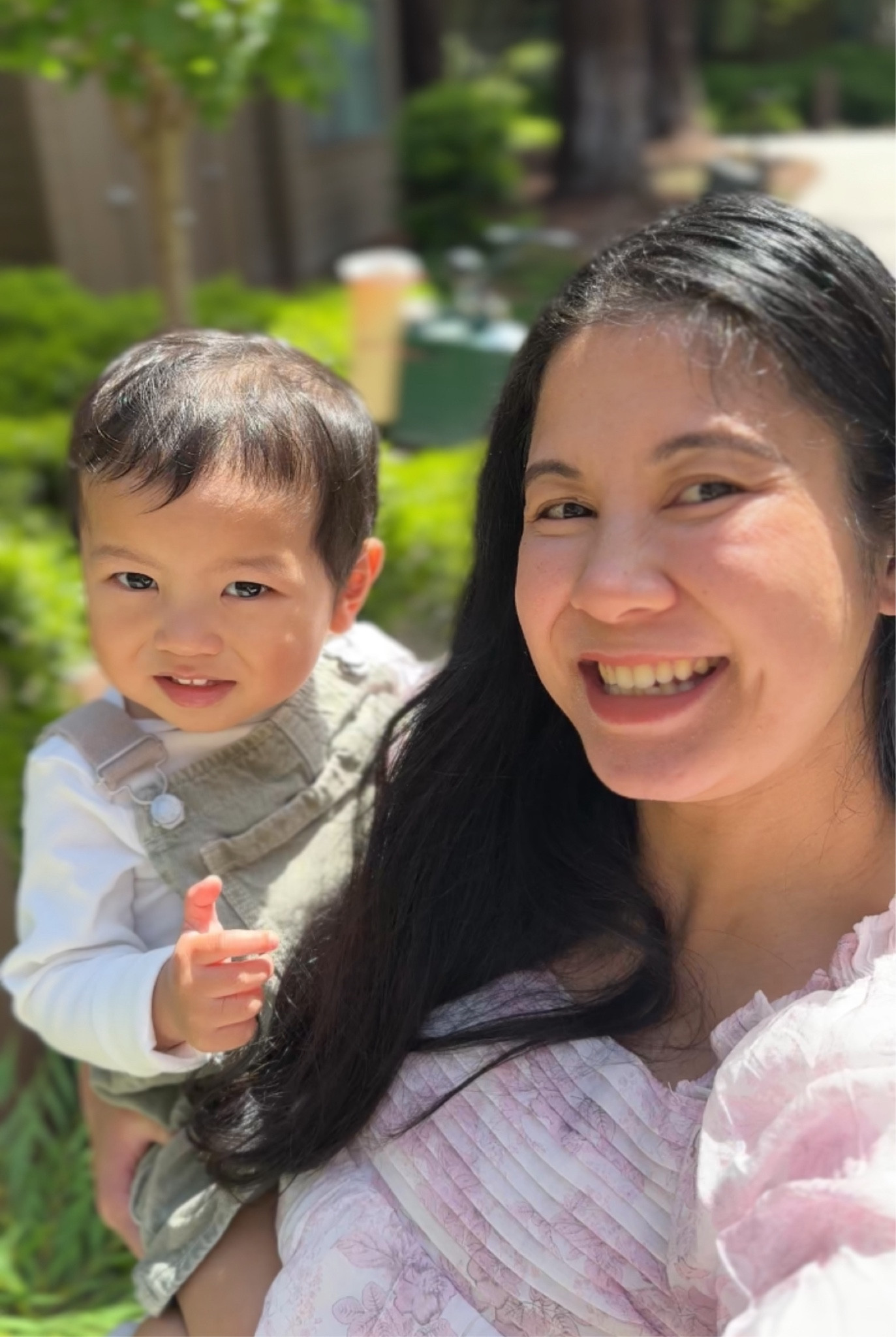 1… 2… 3… cheese 😄🩵☁️✨

#LTKfamily #LTKfindsunder100 #LTKbaby