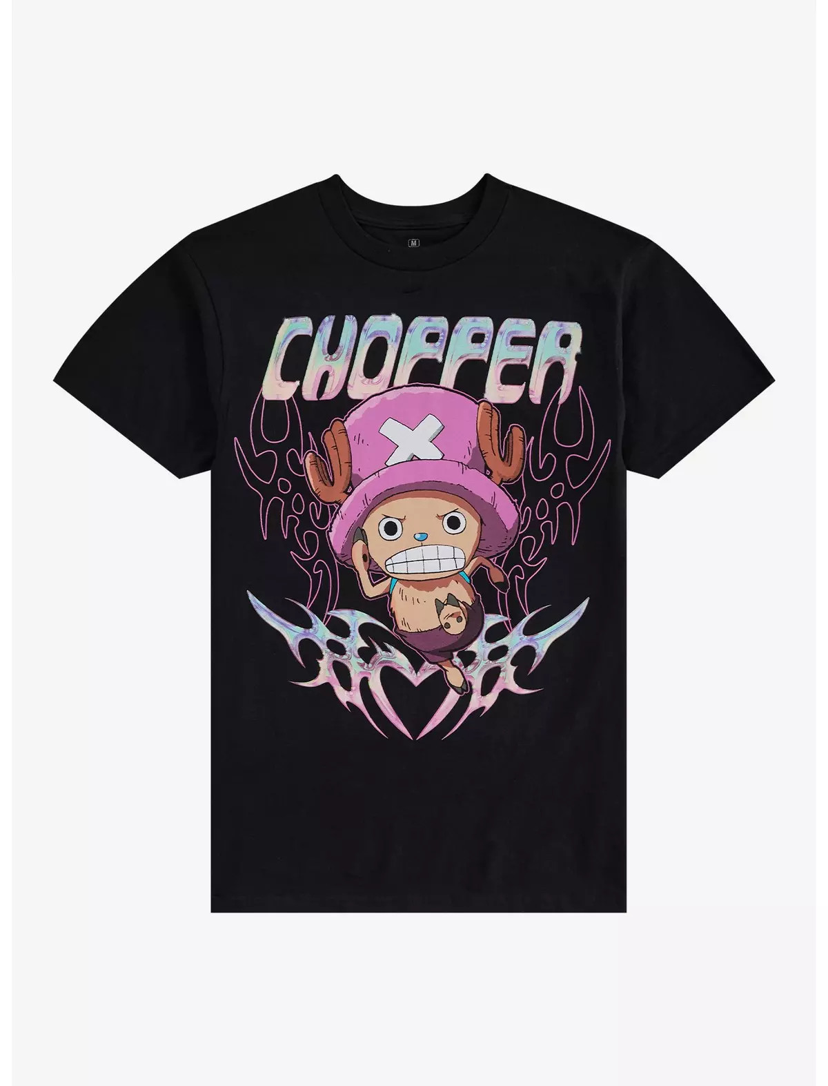 One Piece Chopper Chrome Cyber Sigils T-Shirt | Hot Topic | Hot Topic