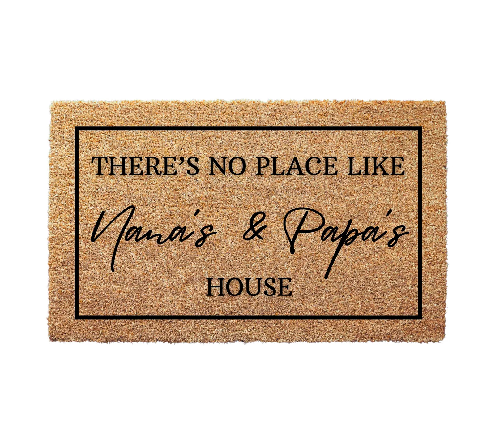 Grandparent House Door Mat - Grandparents Day Gifts Nana and Papas House Grandparents Door Mat Gr... | Etsy (US)