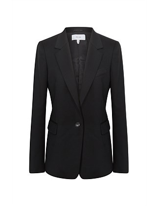 Haisley Single Breasted Blazer Black | David Jones (Australia & New Zealand)