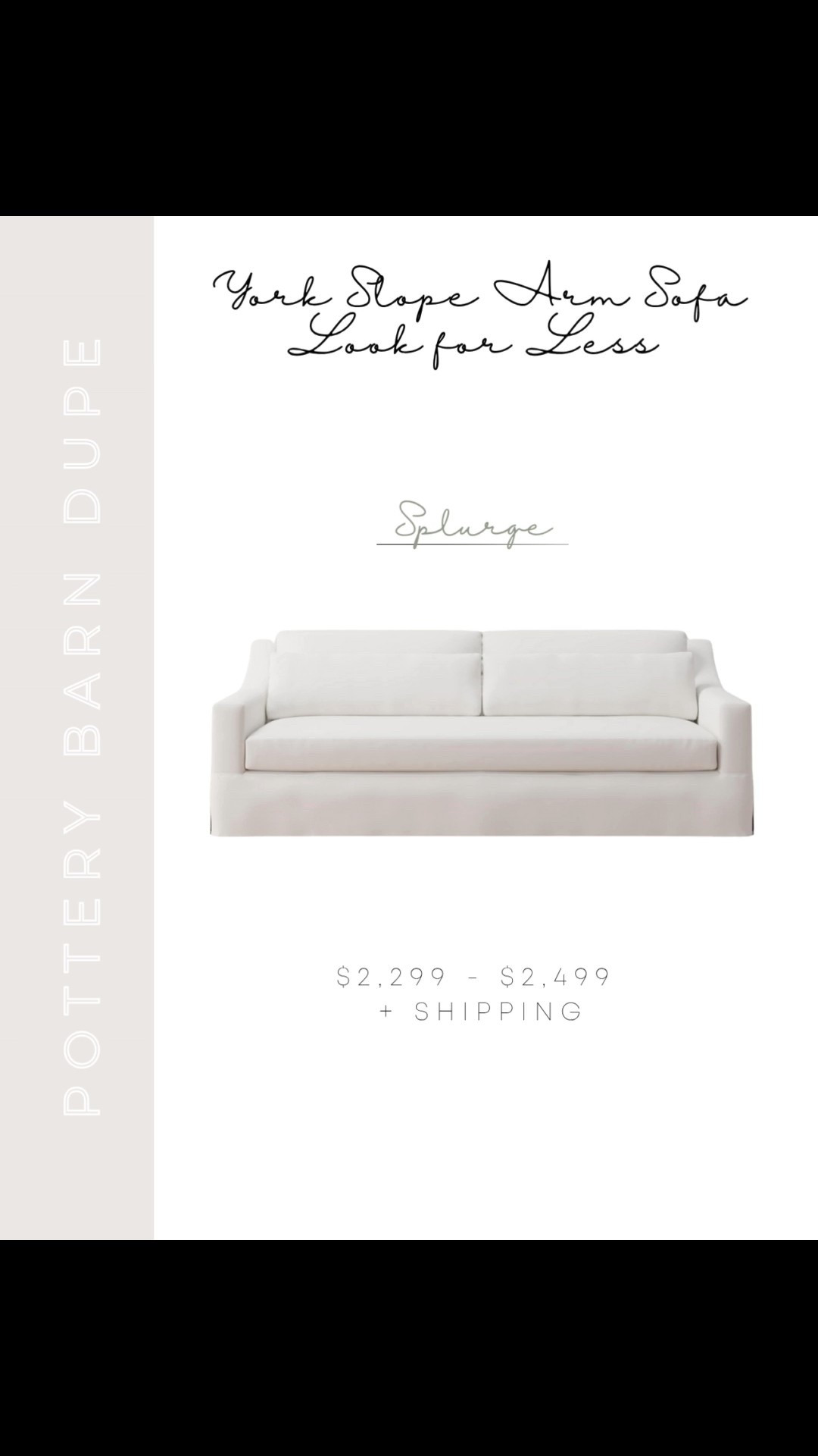 Pottery Barn York Slope Sofa | Pottery Barn Look for Less | Pottery Barn Inspired | Pottery Barn Look Alike | Pottery Barn York Sofa Dupe | Neutral Home Aesthetic | Neutral Home Finds | Slipcover Sofa | Slipcover Couch | Walmart Slipcover Sofa | Traditional Sofa | Traditional Living Room Design | Transitional Living Room | Transitional Design



#LTKStyleTip #LTKHome #LTKSaleAlert