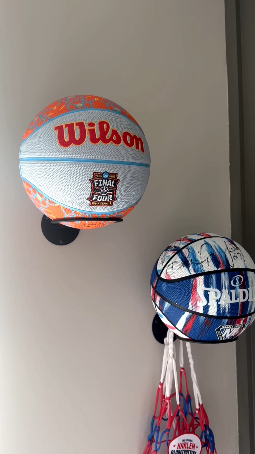 In full organization mode and these are perfect for my sons basketballs he wanted to display

#LTKmomlife #LTKHome #LTKKids