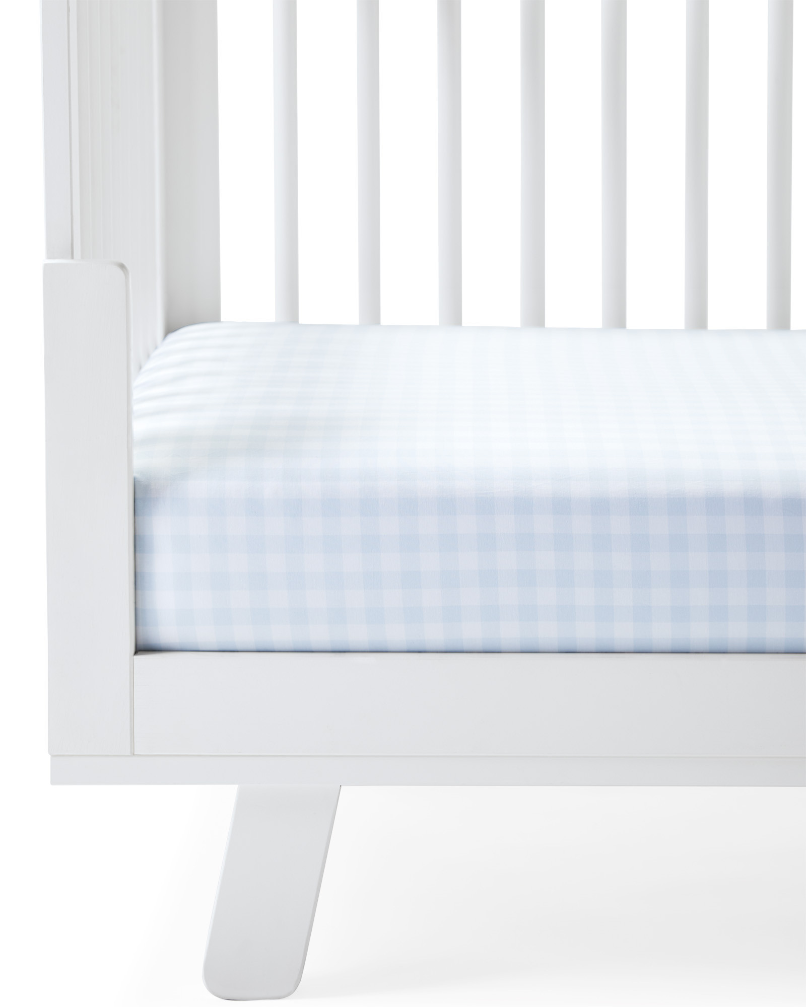 Gingham Crib Sheet | Serena and Lily