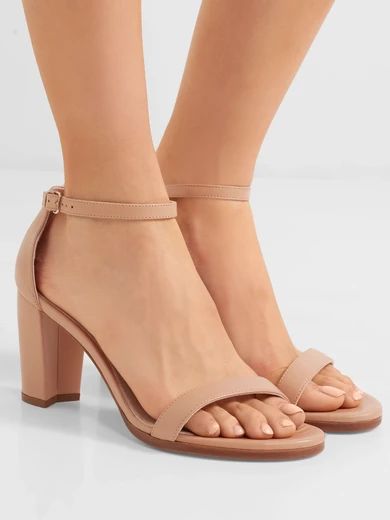 NearlyNude leather sandals | NET-A-PORTER (US)