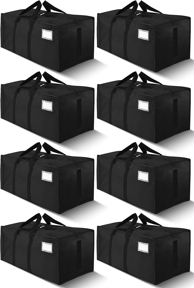 HOMESURE Supports 200lbs Heavy Duty Moving Bags - Strong Zipper & Wrap-Around Handles - Water-Res... | Amazon (US)
