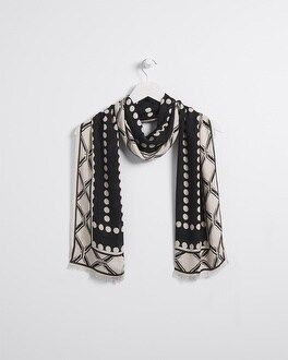 Mixed Print Oblong Scarf | Chico's