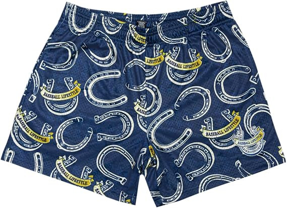 Baseball Lifestyle 101 Boy's Wild West Windup Mesh Shorts with Side Pockets and Elastic Waist, 5 ... | Amazon (US)