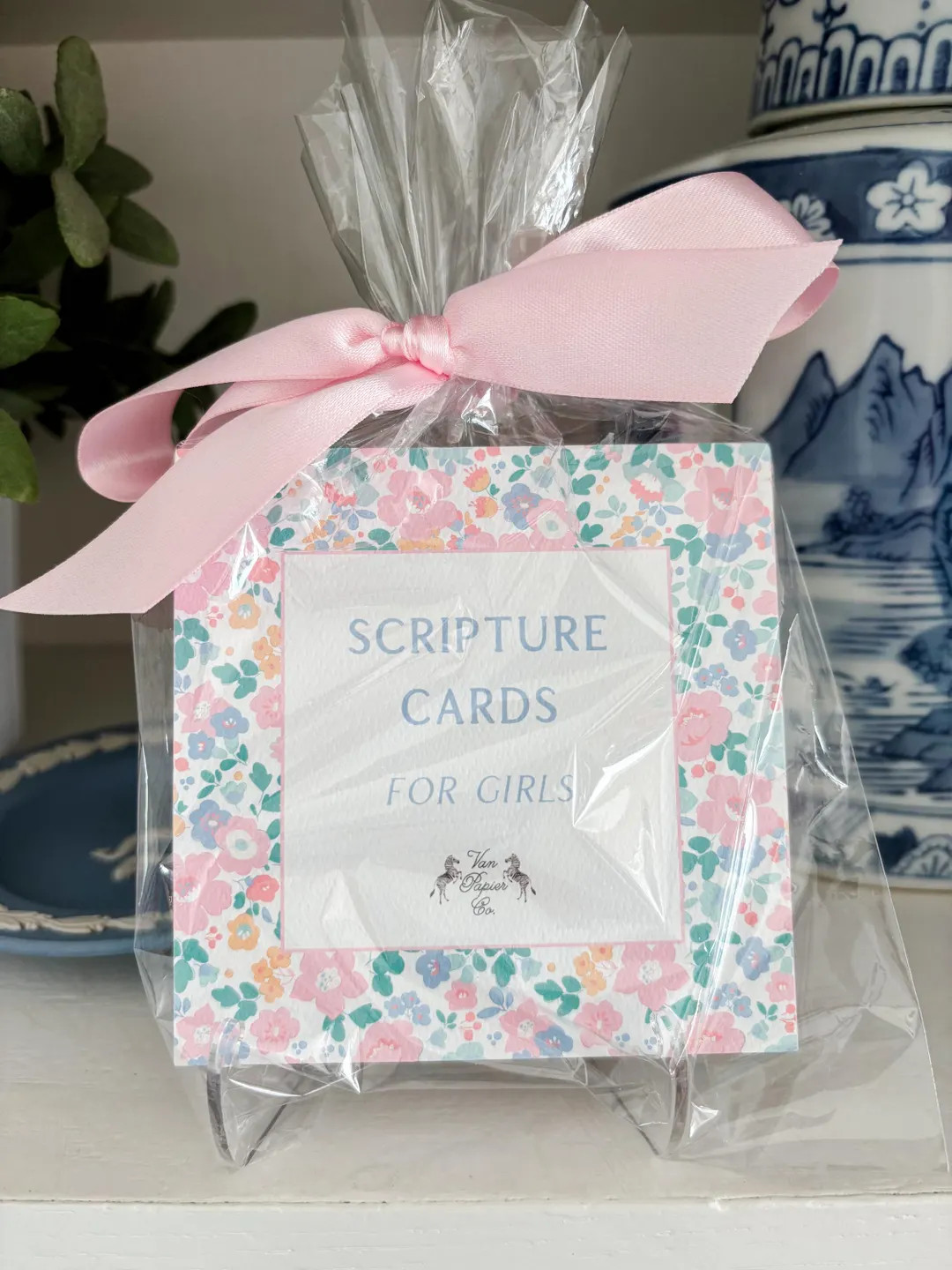 Girls Floral Scripture Cards | Scripture Cards for Girls | Baptism Gift | Kids Scripture Cards | ... | Etsy (Global)