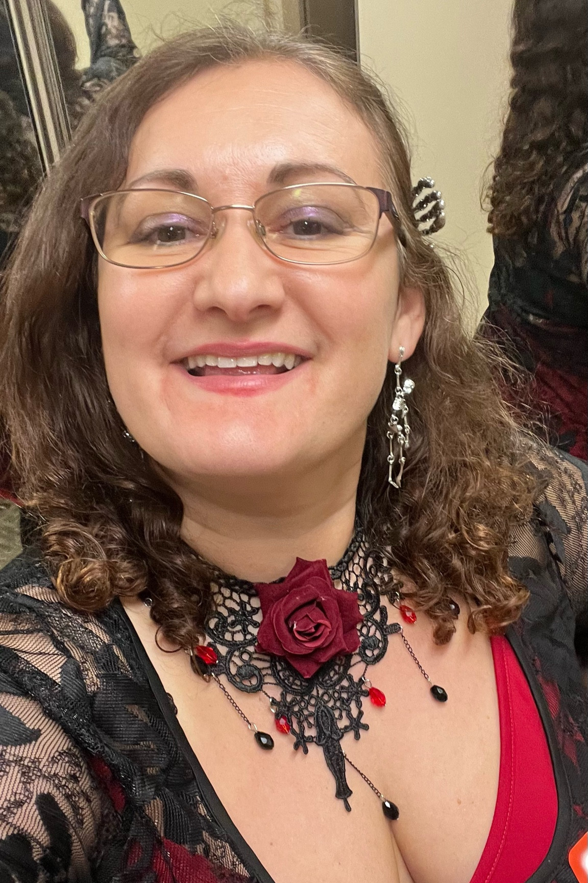 Gorgeous gothic rose choker necklace.

#LTKStyleTip #LTKHoliday #LTKSeasonal