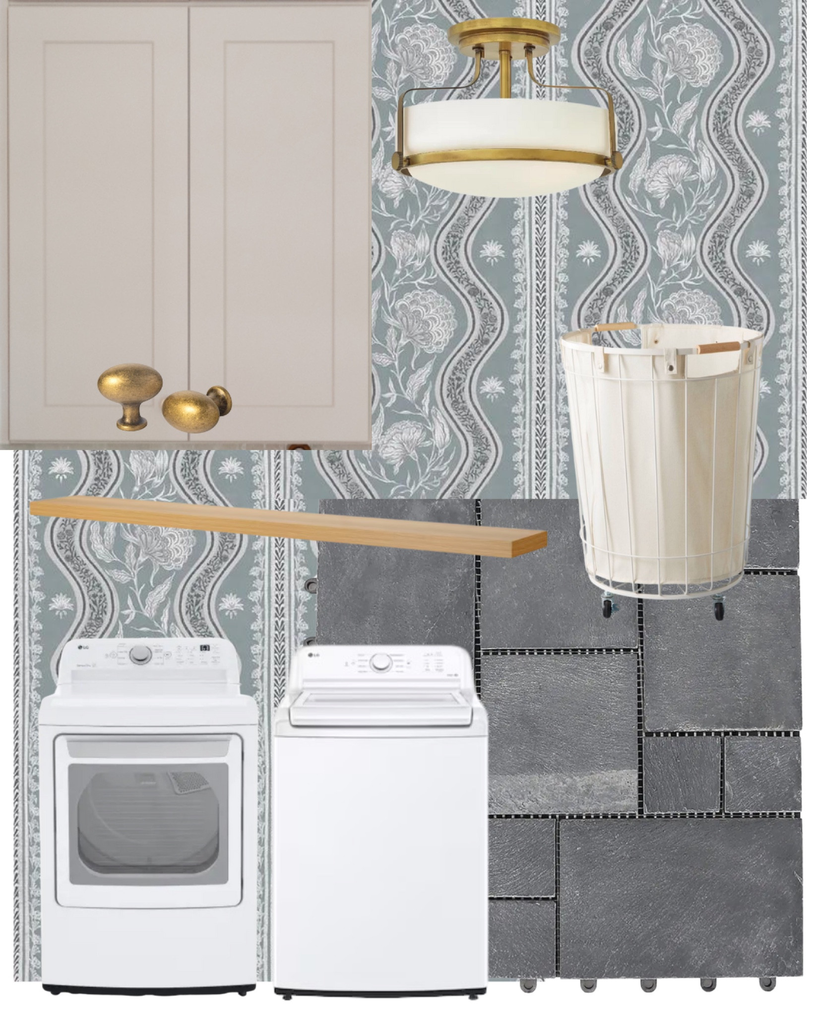 wallpaper, laundry room moodboard inspo 

#LTKFindsUnder100 #LTKStyleTip #LTKHome