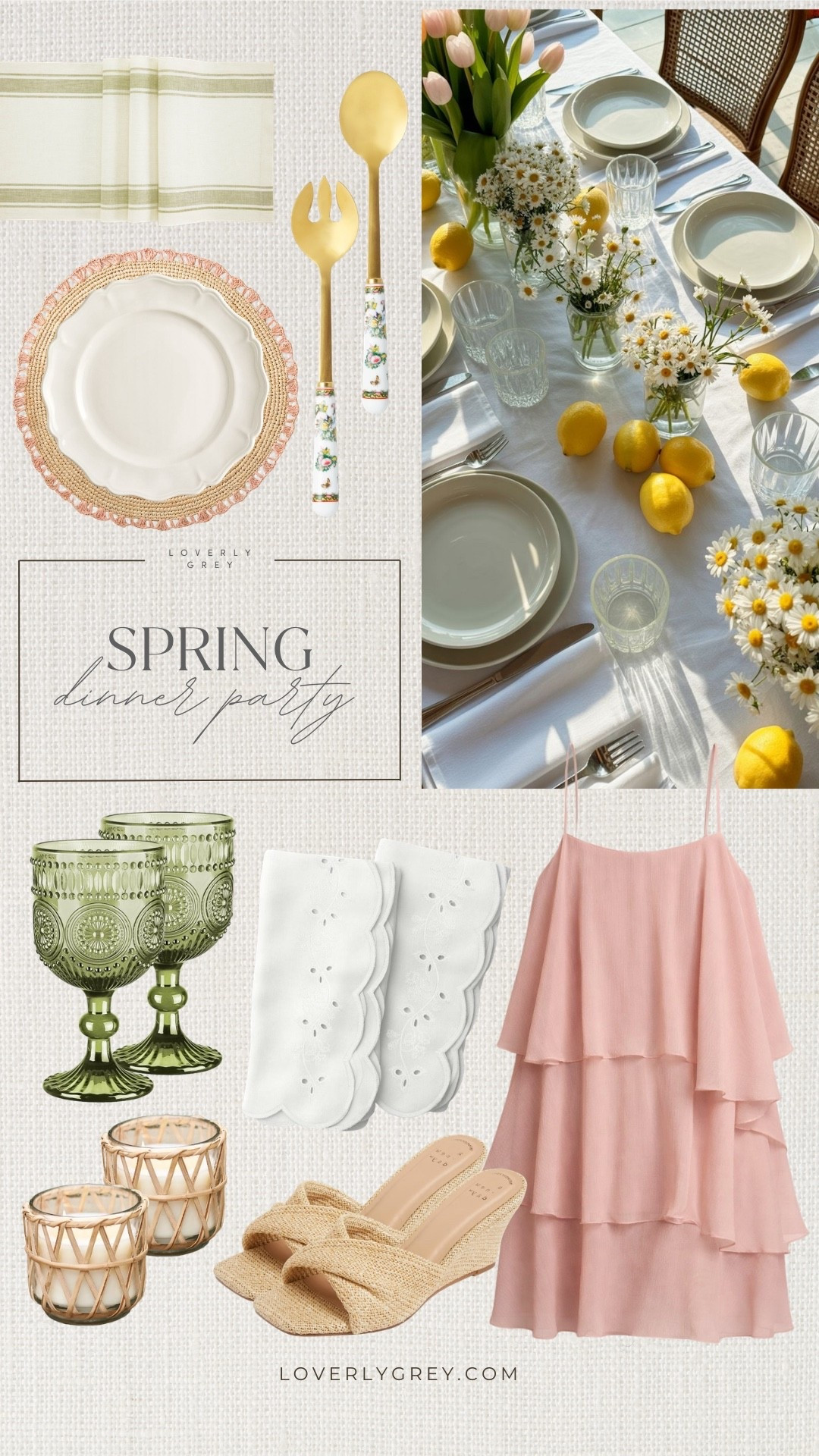 These finds are making me excited for spring dinner parties as the weather gets warmer 💕

Loverly Grey, spring dinner party, Anthropologie, pink mini dress, spring tablescape, dinner party decor 

#LTKSeasonal #LTKHome