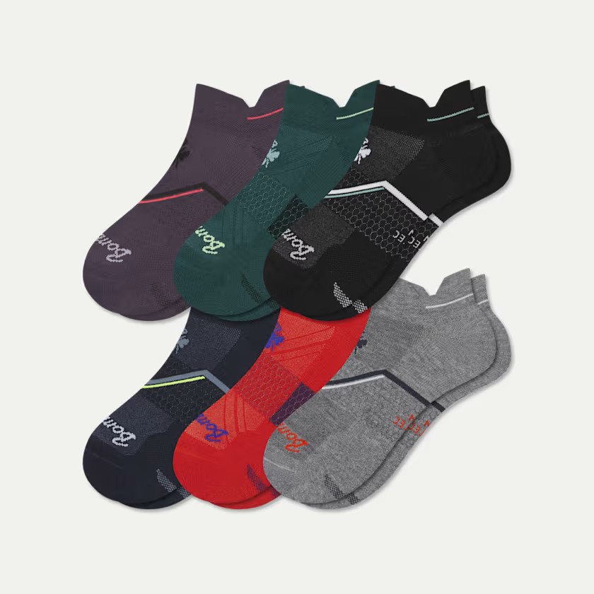 Men's Running Ankle Sock 6-Pack | Bombas