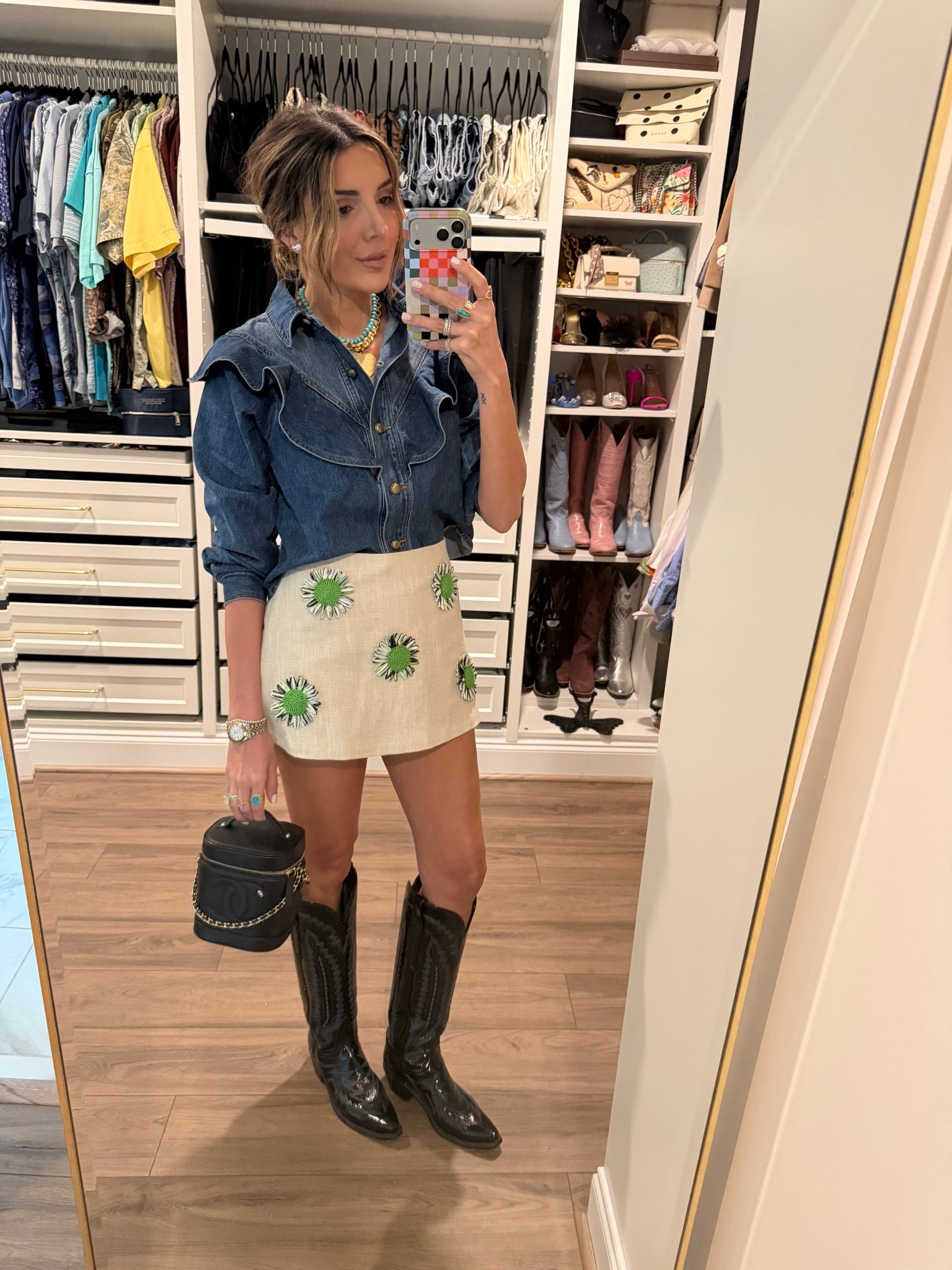 MY SKIRT RESTOCKED!! Wearing size small! Run!

#LTKootd