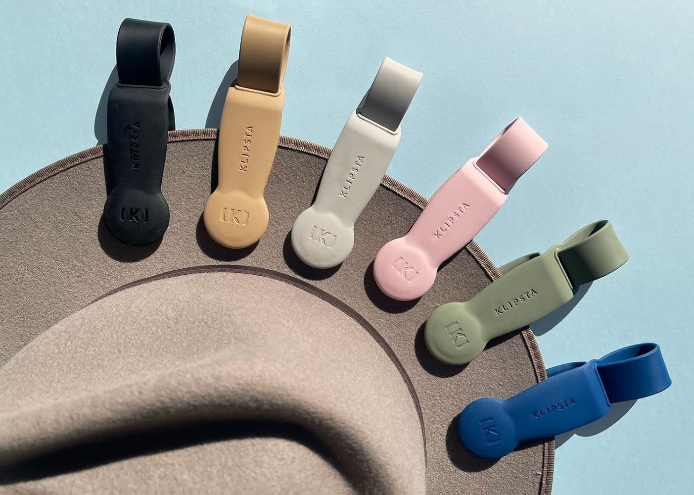 KLIPSTA Hat Clip - Magnetic Hat Holder for Traveling Bags, Backpacks, Purses, Totes and More, Han... | Amazon (US)