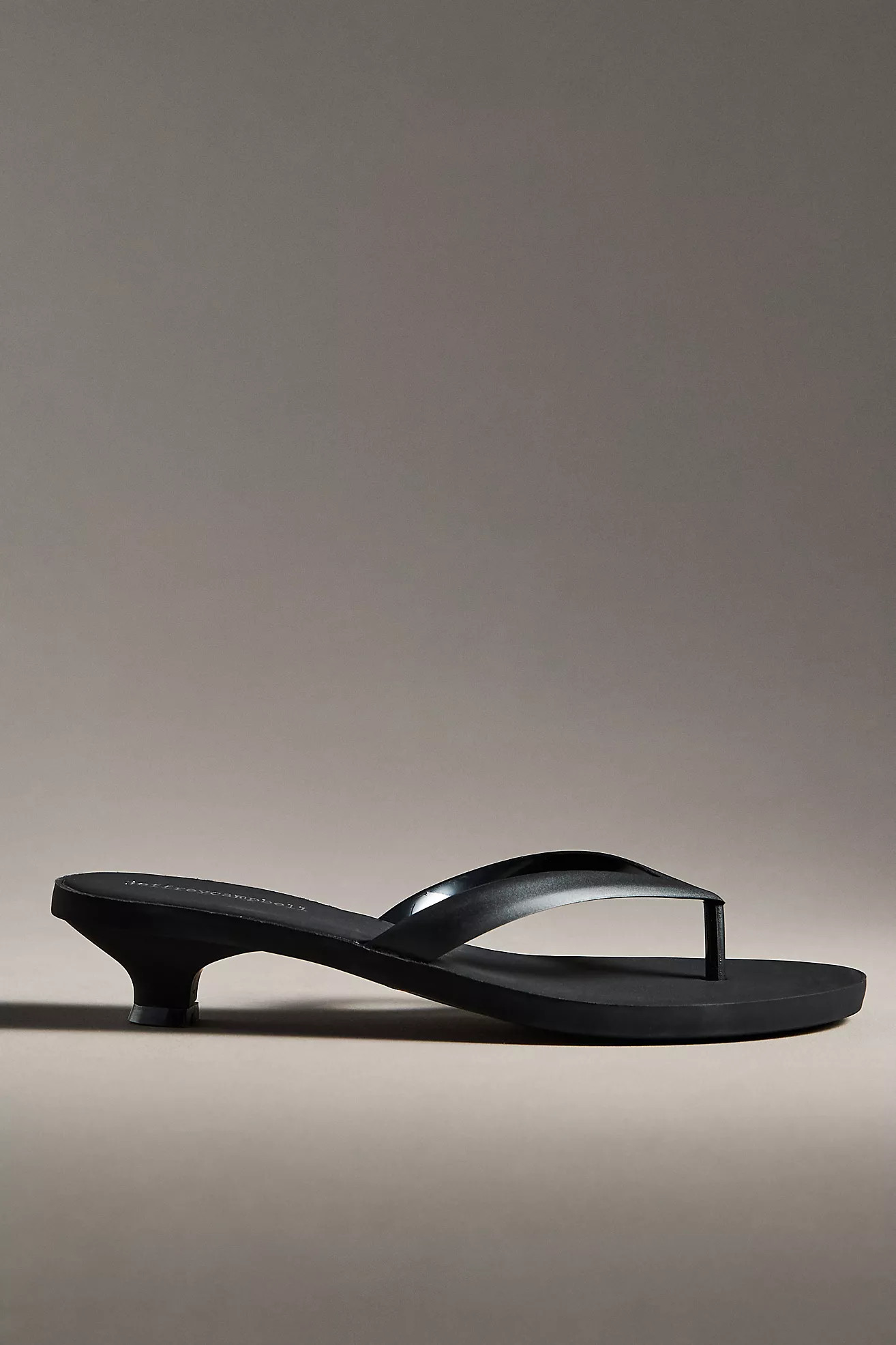 Jeffrey Campbell Lollipop Kitten-Heel Jelly Thong Sandals | Anthropologie (US)