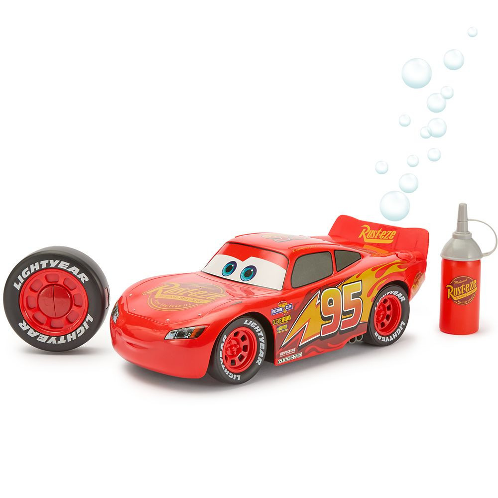 Lightning McQueen Bubble RC Car Cars Official shopDisney | Disney Store