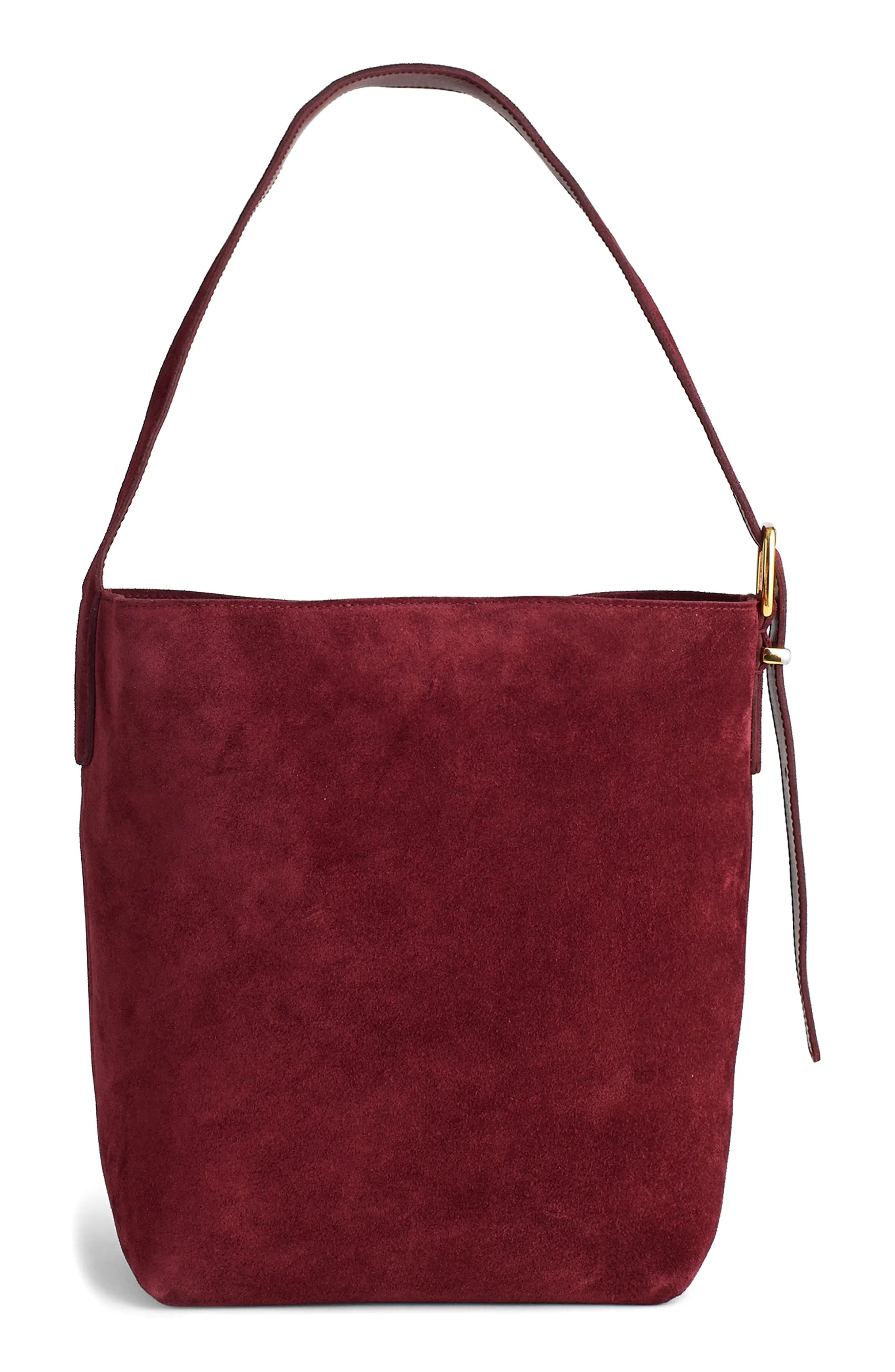 The Medium Essential Suede Bucket Tote (Women) | Nordstromrack | Nordstrom Rack