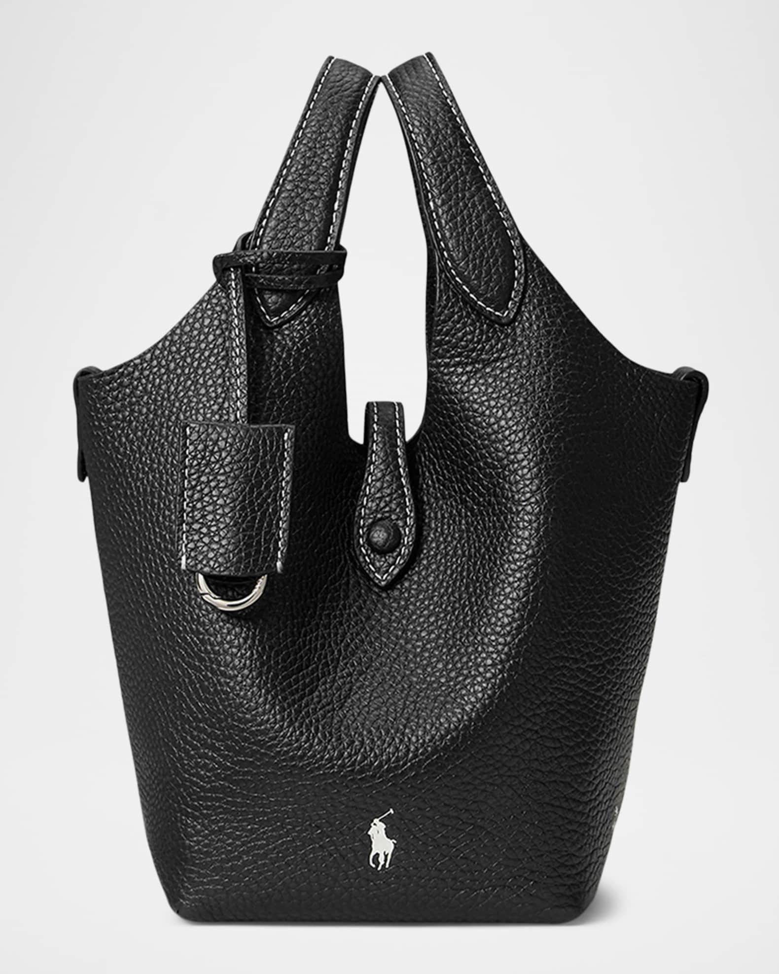 Polo Play Leather Small Crossbody Bag | Neiman Marcus