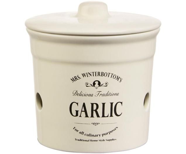 Aufbewahrungsdose Mrs Winterbottoms Garlic, Ø 14 x H 12 cm | WestwingNow EU