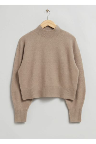 Mock Neck Sweater | H&M (UK, MY, IN, SG, PH, TW, HK)