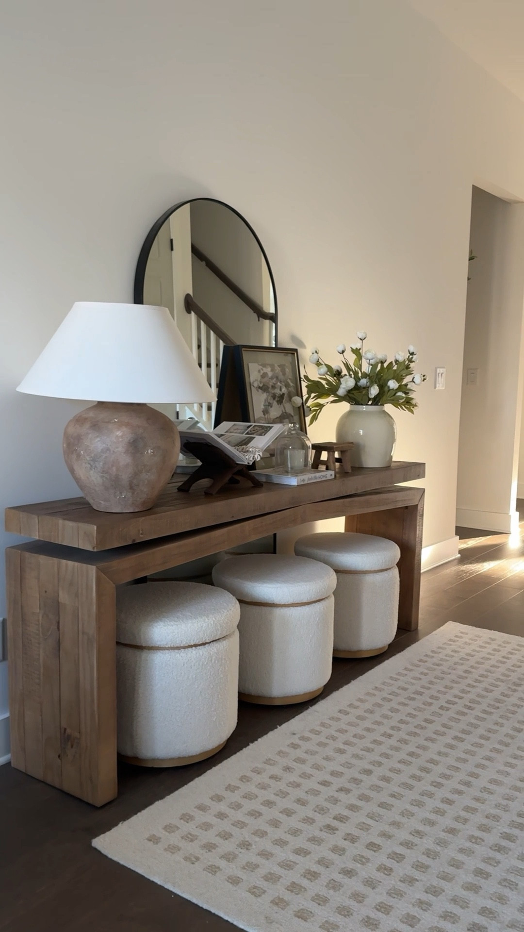 Cozy entryway decor, home decor ideas, Henn table, console table 


#LTKHome #LTKSaleAlert #LTKFindsUnder100