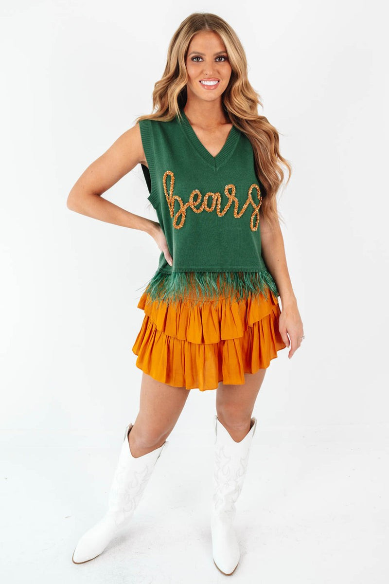 Queen Of Sparkles Sweater Tank - Bears | The Impeccable Pig