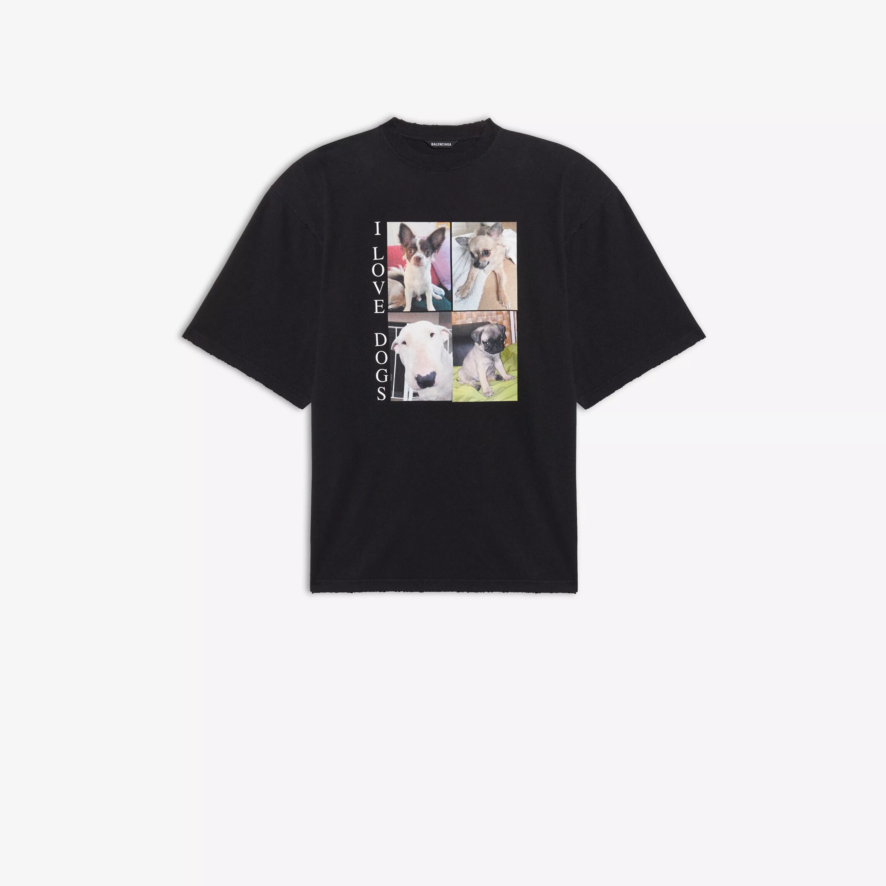 balenciaga i love dogs t shirt