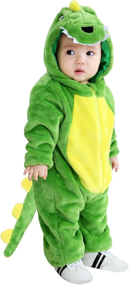 TONWHAR Infant Toddler Kid Halloween Cosplay Costume Kids' Animal Outfit Snowsuit | Amazon (US)