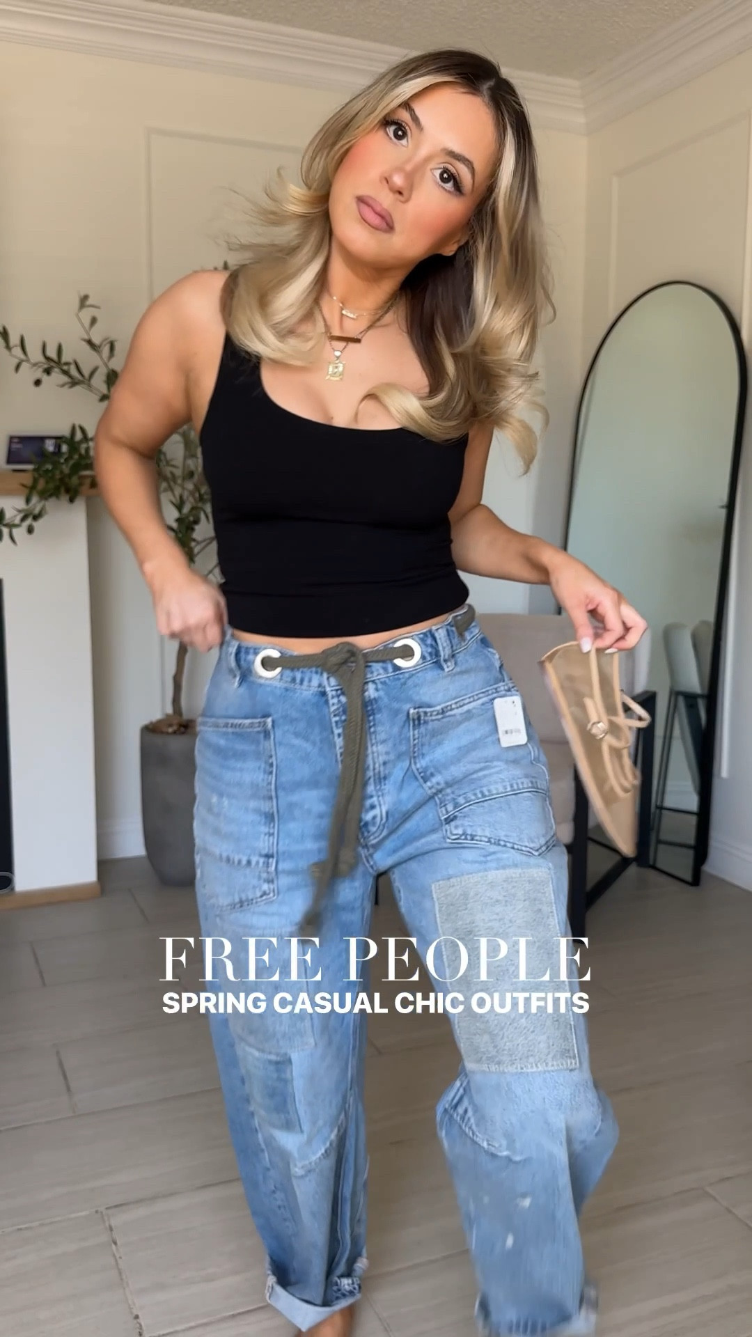 @freepeople Spring favorites 😍🙌🏼

✔️ size 28 in jeans (I went up two sizes because I wanted a very baggy oversized fit). But I would've tried a size 26 if I wanted a perfect fitted fit. | this tank top is from Express. Trust me you need it. It's so good. It has really nice compression. I'm wearing an extra small. | the cardigan is from @aerie (another favorite!)

✔️ I'm wearing an extra small in the jumpsuit and all the dresses! I feel like free people runs a little big so don't be afraid to size down. 

#LTKStyleTip 

Follow my LTK @ImLola on the @shop.LTK app to view this post and get my exclusive app-only content!

#liketkit #LTKPetite #LTKU
@shop.ltk
https://liketk.it/56NDt

#LTKPetite #LTKU #LTKootd