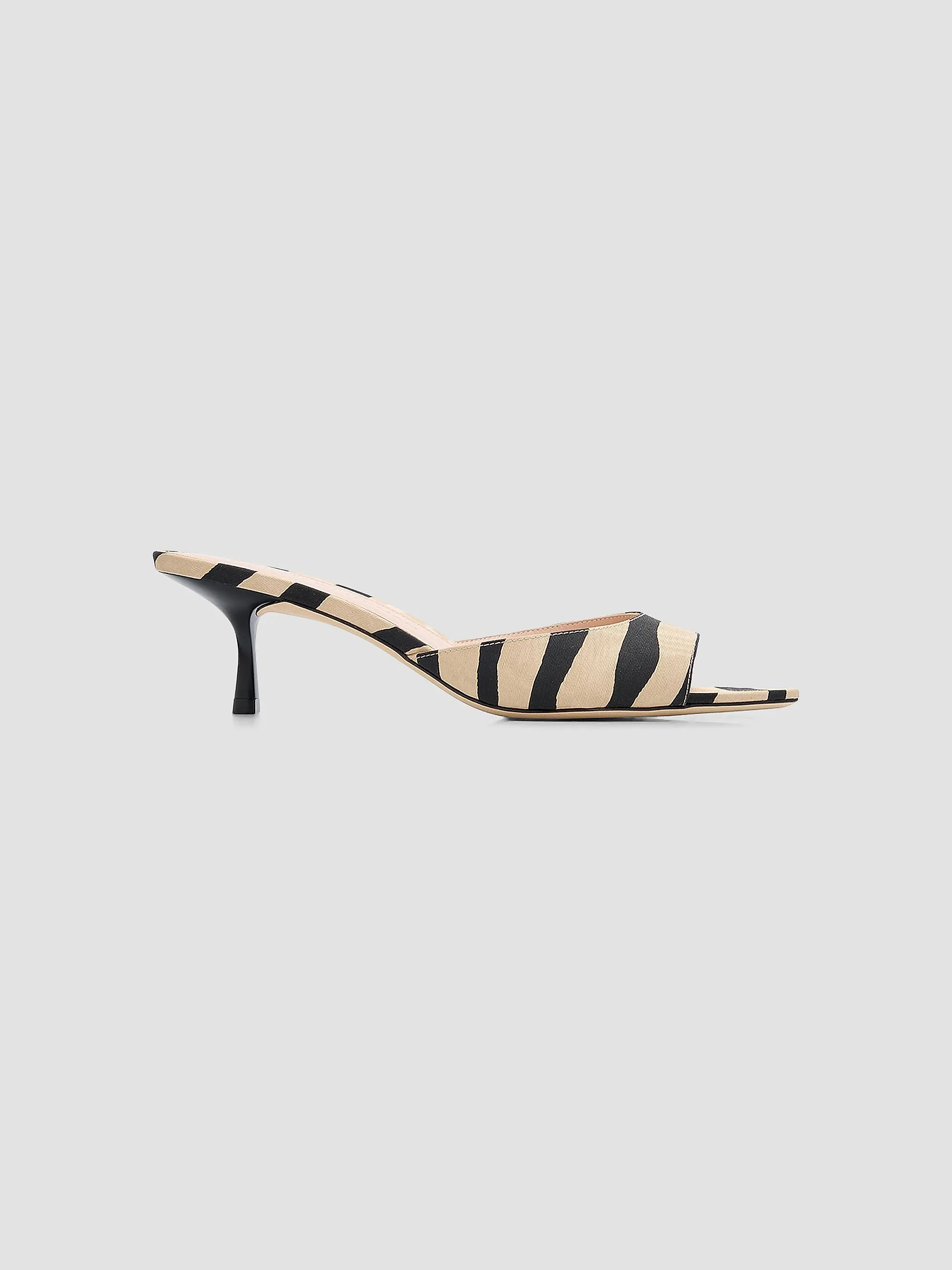 Lexington 50MM Zebra-Print Mules | Saks Fifth Avenue