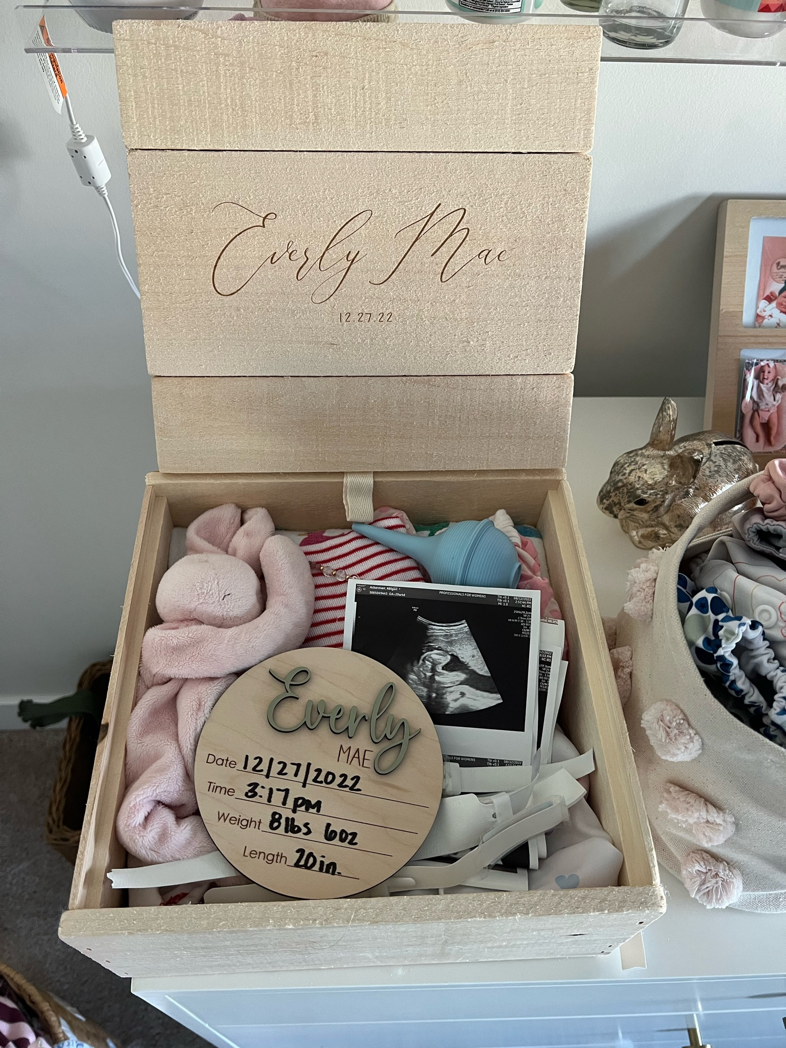 Baby box & sentimental baby items 