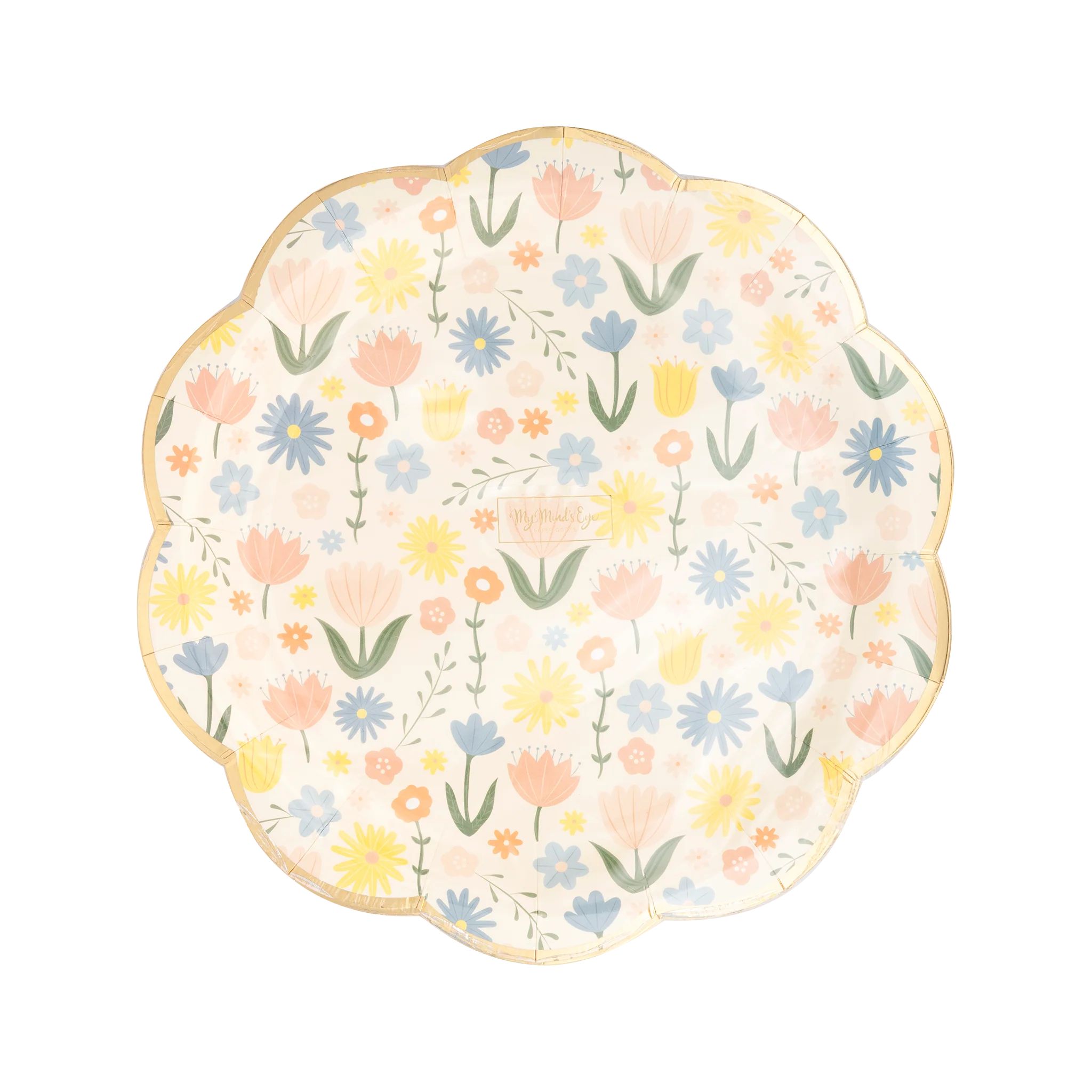 Floral Plate | My Mind's Eye